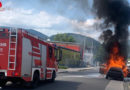 Ktn: Autovollbrand in Villach