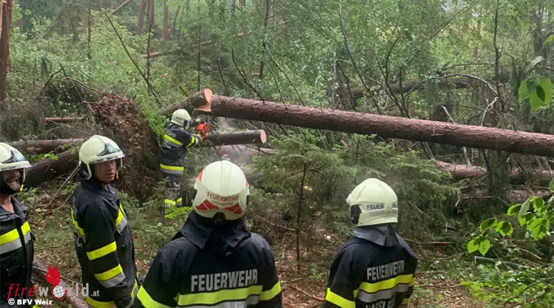 Unwetter in der Steiermark → Über 1.100 Kräfte am 29.6 ...