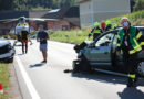 Oö: Verletzte bei Pkw-Frontalzusammenstoß bei Neuhofen an der Krems