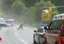 Stmk: Feuerwehr Turnau bei zwei Motorradunfällen im Einsatz