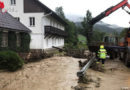 Stmk: 80 Feuerwehrkräfte standen im Unwettereinsatz im Raum Veitsch