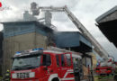 Stmk: Langwieriger und aufwendiger Einsatz bei Hackschnitzel-Brand im Bunkersilo