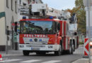 Bgld: Zugsübung der Mattersburger Feuerwehr im Einkaufszentrum