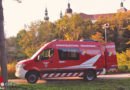 Oö: Voraus- und Einsatzleitfahrzeug der Feuerwehr Puchheim auf Mercedes Sprinter