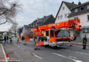 D: Schwerkran- und Höhenretter-Einsatz bei Assistenz-Einsatz für den Rettungsdienst → Patient ins Gebäude