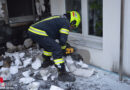 Oö: Rauchgasverletzte Person bei Fassadenbrand in St. Florian am Inn