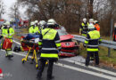 Bayern: Auto einer 83-Jährigen verkeilt sich in München in der Leitplanke