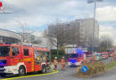 D: Erneut Großaufgebot der Feuerwehr am Klinikum in Velbert