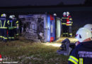 Oö: Lenker bei Unfall in Waizenkirchen über Windschutzscheibe befreit