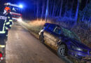 Oö: Autoüberschlag nach Wildunfall → zwei Leichtverletzte in Stadl-Paura