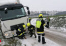 Nö: Winter um Statzendorf → Lkw-Bergungen