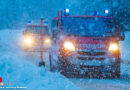 Stmk: Verletzte bei Lkw-Kollision im Schneetreiben auf der B 320