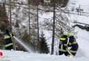 Ktn: Schneebrett-Abgang in Bad Kleinkirchheim → Feuerwehr unterstützt Absicherung