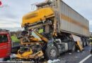 D: Vier Verletzte (ein Eingeklemmter) und hoher Sachschaden bei Verkehrsunfall auf der Autobahn 1 im Bereich Dinklage