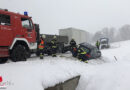 Oö: Mehrere Bergungseinsätze bei Schneefall rund um Zell am Moos