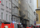 Oö: Wohnungsbrand mit verrauchtem Treppenhaus in Linz