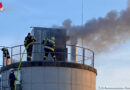 Stmk: Mühsamer Einsatz bei Silobrand in Wettmannstätten