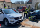 Ktn: Bergungsarbeiten nach Kreuzungsunfall in Villach