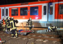 D: Feuerwehr kann Mann in Dollern unter S-Bahn nicht schwer verletzt retten