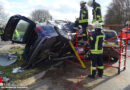 D: Verkehrsunfall mit anspruchsvoller technischer Rettung in Sonsbeck