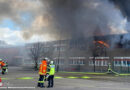 D: Großbrand an der Marion-Dönhoff-Schule in Wilhelmshaven