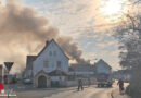 D: Feuer im Heizraum eines landwirtschaftlichen Anwesens in Worms