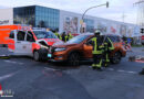 D: Verkehrsunfall mit einem Notarzteinsatzfahrzeug in Dortmund