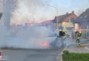 D: Autobrand nahe der Feuerwache in Horn-Bad Meinberg