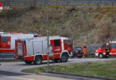 Oö: Reifenplatzer an Löschfahrzeug im Tunnel auf A 9 verlief glimpflich