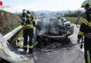 Schweiz: Auto auf der N 23 bei Steinach in Flammen → Mutter und Tochter (2) unverletzt