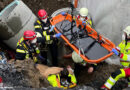 D: Arbeiter auf Baustelle in Witten von rund 300 kg schwerem Betonteil verletzt