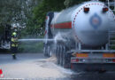 D: Austritt von Crude Glycerine aus Tankwagen in Bockhorn