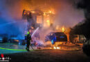 Stmk: Wirtschafts- und Wohngebäudebrand im Bezirk Voitsberg am 8. Mai 2021