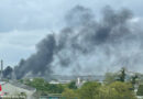 D: Brand in Chemiebetrieb in Mülheim an der Ruhr und Paralleleinsatz Brand am Friedhofsklo