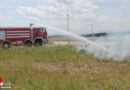 Nö: Rasch bekämpfter Wiesenbrand in Wiener Neustadt