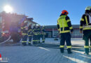 Oö: Feuerwehr Mondsee meistert Branddienstleistungsprüfung in Silber