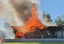 Nö: Brand der Kantine am Höfleiner Sportplatz & einsatzreiche Woche im Feuerwehrabschnitt Bruck an der Leitha