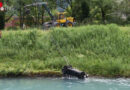 Schweiz: In Linthkanal gestürztes Auto nach vier Tagen geborgen