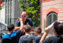 Nö: Gemeinsam. Sicher. Feuerwehr. Aktion in der Sportmittelschule