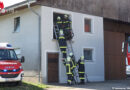 Fünf Feuerwehren bei Brand auf Bauernhof im Einsatz