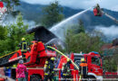 D: 125 Feuerwehrkräfte bei Wohnhausbrand im Einsatz