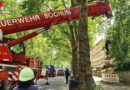 D: 250 kg Fliegerbombe in Bochum mit Feuerwehrkran geborgen