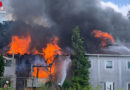 D: Großbrand in Unterkunft für Geflüchtete und Wohnungslose in Norderstedt