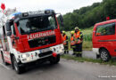 Oö: Aufräumarbeiten nach Verkehrsunfall