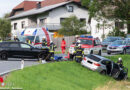 Oö: Vier Verletzte – darunter ein Kleinkind – bei Frontalkollision in Bad Leonfelden