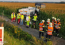 Nö: Perfekte Rettungskette bei Lkw-Unfall mit Reanimation auf der S5 bei Grafenwörth