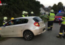 Stmk: Auto in Spielberg in Pausendorferbach geschlittert