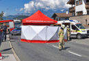 Tirol: Motorradfahrer (54) kippt auf Gegenfahrbahn und wird von Lkw-Zug überrollt → tot