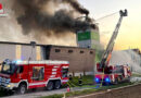 Bgld: Großbrand eines 100 m³ Silos in einer Zimmerei in Deutsch Kaltenbrunn