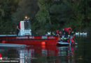 Oö: Feuerwehr fischt bei Thalheim bei Wels Klappstühle aus der Traun